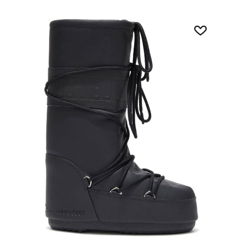 Moon Boot Black Snow Boots